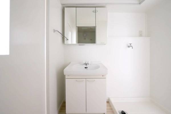 洗面設備　ビレッジハウスの同一物件・同一タイプの間取りの写真です