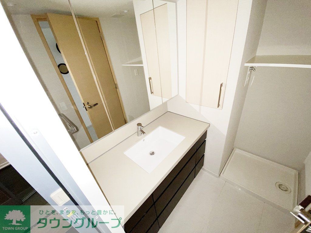 洗面設備　お問合せは(株)タウンハウジングレジデンス事業部までお問合…