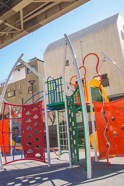 公園　竪川河川敷公園（公園）まで612m