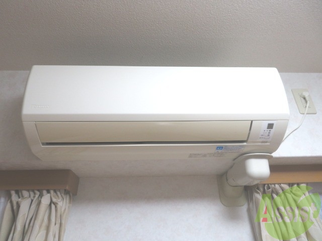 その他設備　エアコンが付いているので入居のその日から快適ですね