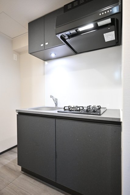 キッチン　システムキッチン（2口ガスコンロ）