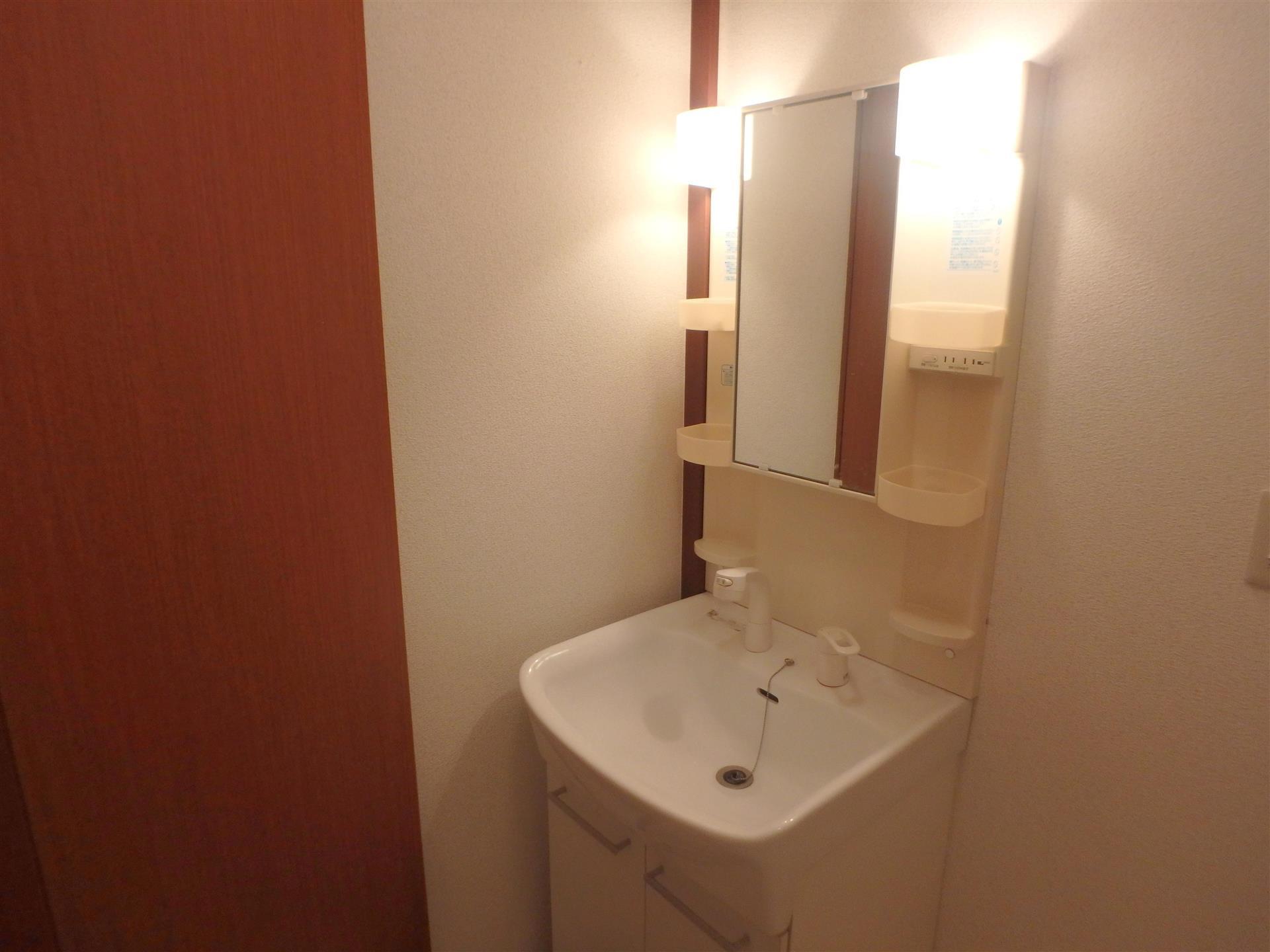 洗面設備　シャンプードレッサー付きです