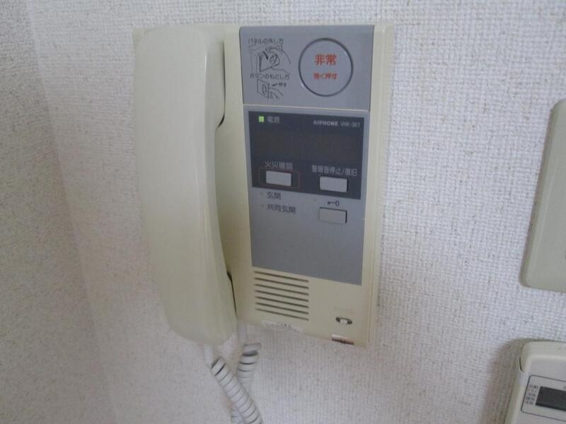 セキュリティ　もちろんインターホン付きですよー