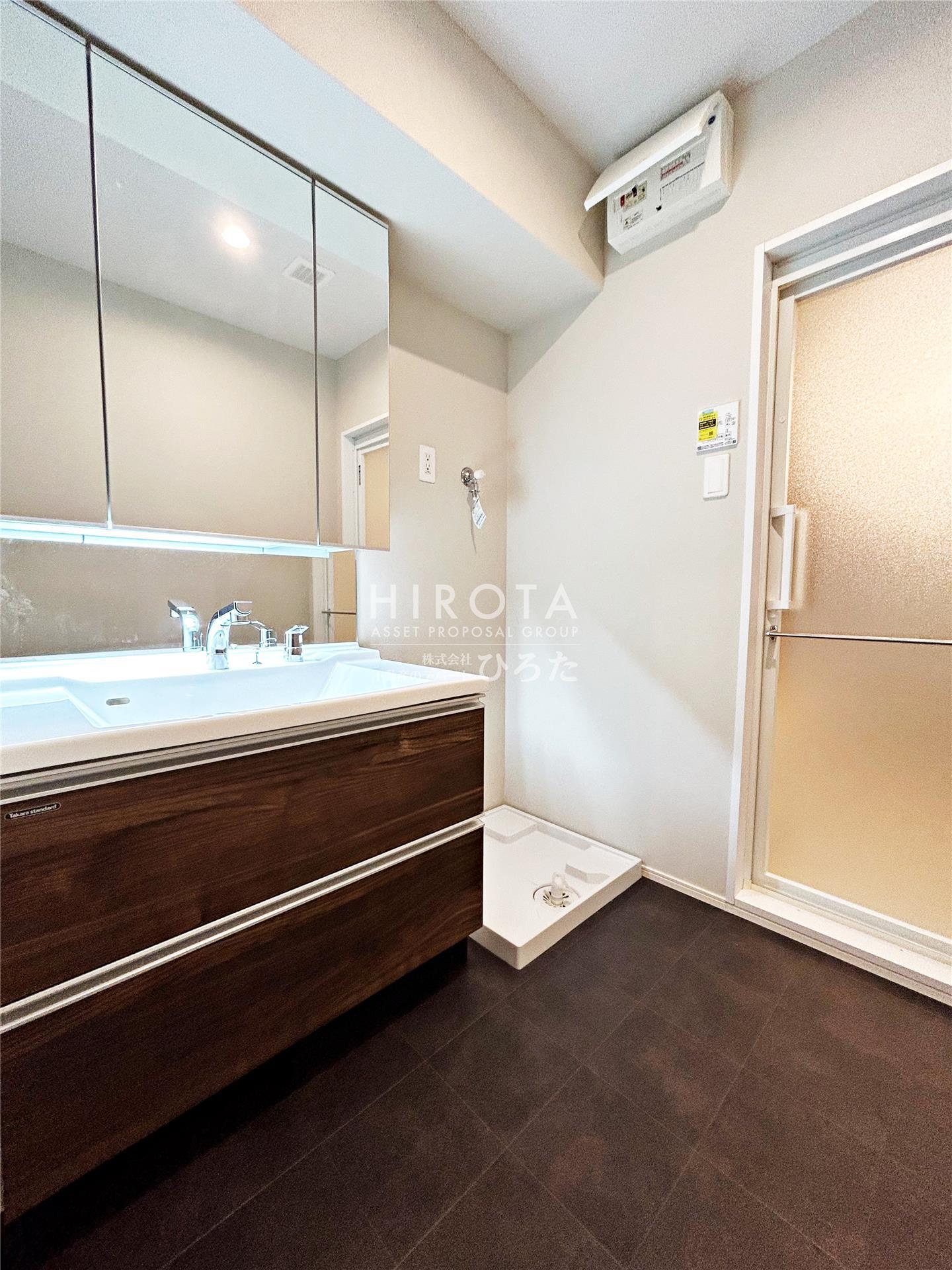 洗面設備　2階モデルルーム同仕様