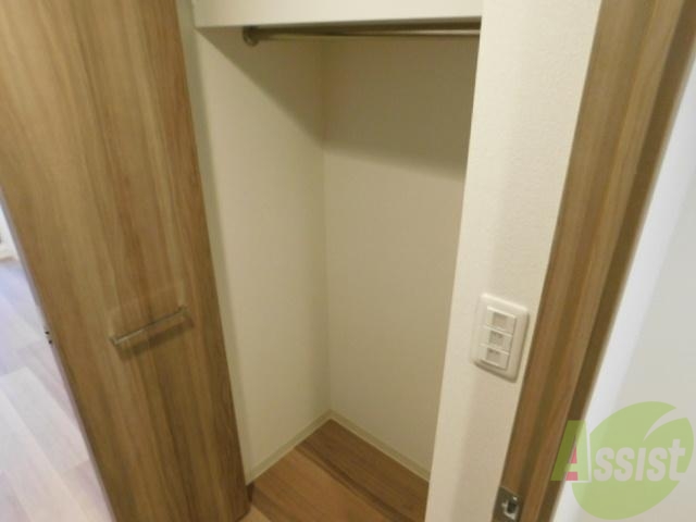 収納　広々とした収納です