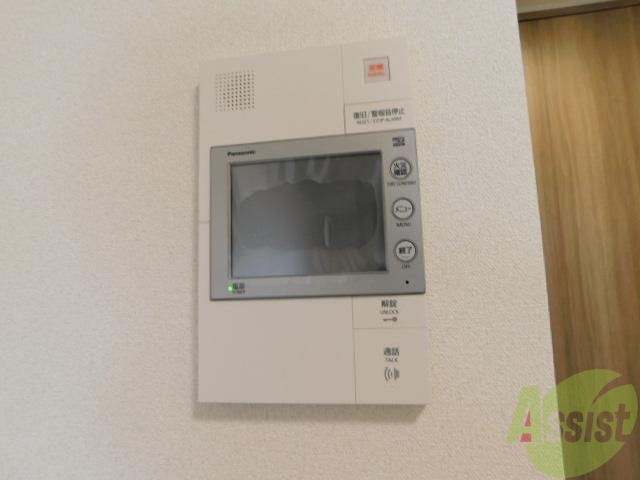 セキュリティ　安心のモニターフォン完備