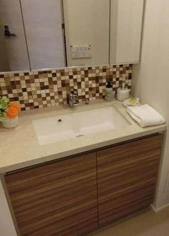 洗面設備　※同仕様写真含む