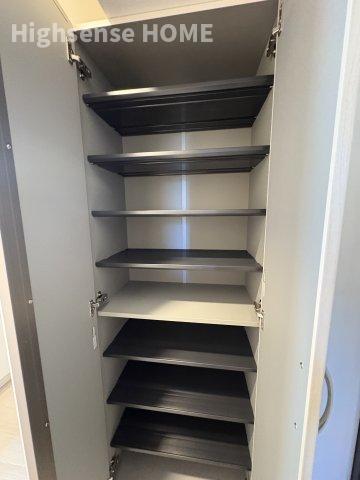 収納　たっぷりとした収納スペースです