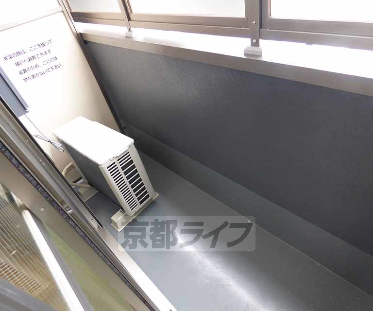 バルコニー　日当たり良好です。