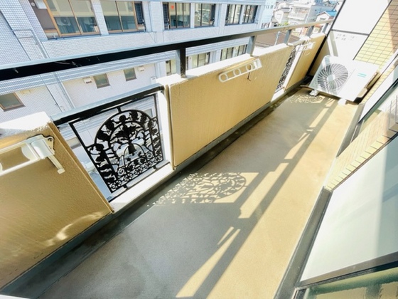 バルコニー　別号室の写真です。