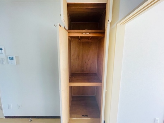 収納　別号室の写真です。