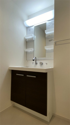 洗面設備　シャワー付き洗面台♪