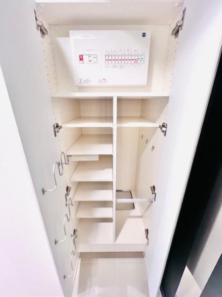 収納　十分な収納スペースがあります