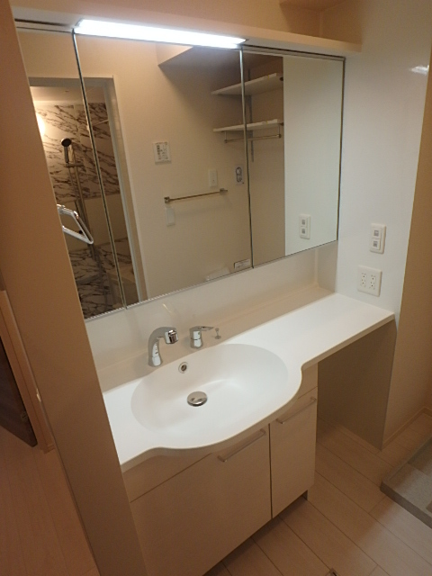 洗面設備　毎日使いますよね…独立洗面台。