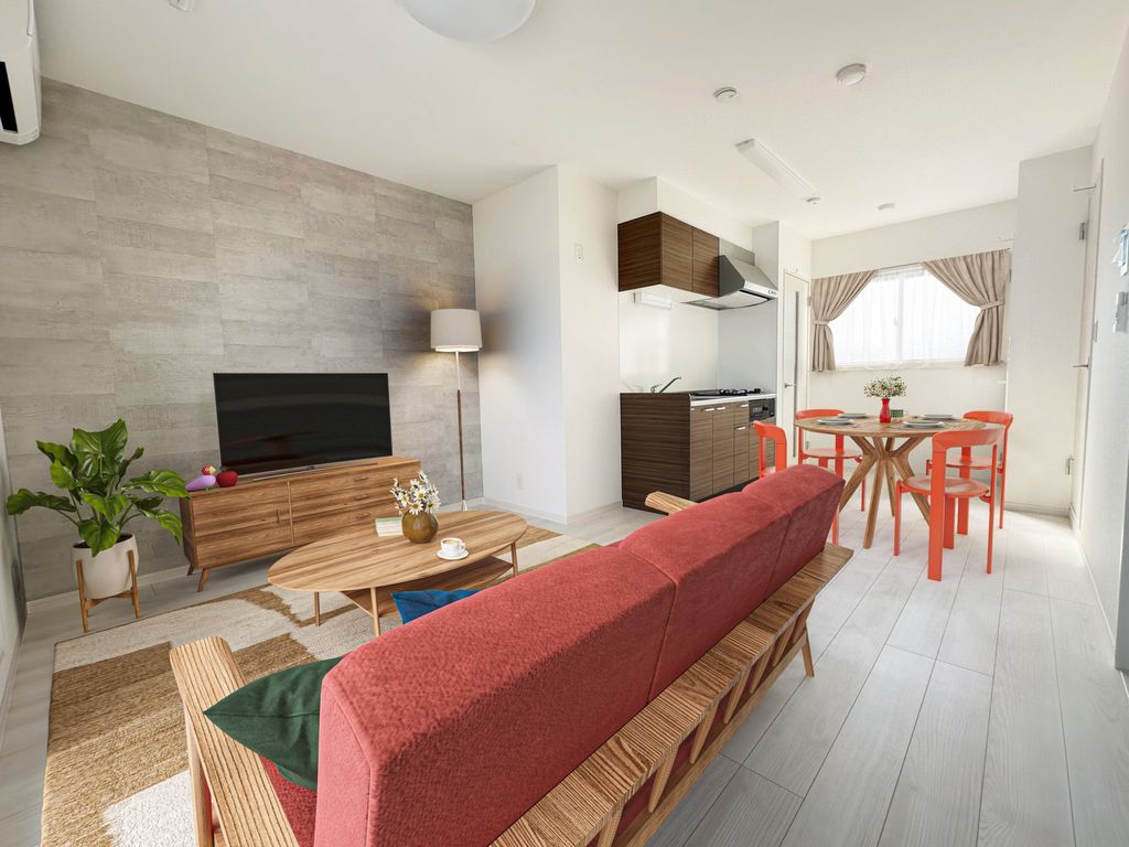 居室・リビング　キッチン