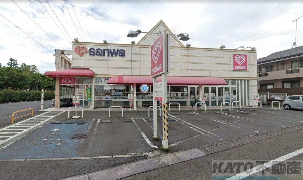 スーパー　sanwa木曽店（スーパー）まで840m
