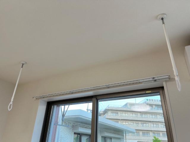 その他設備　室内物干