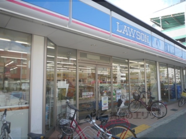 コンビニ　ローソン三条堀川店（コンビニ）まで340m