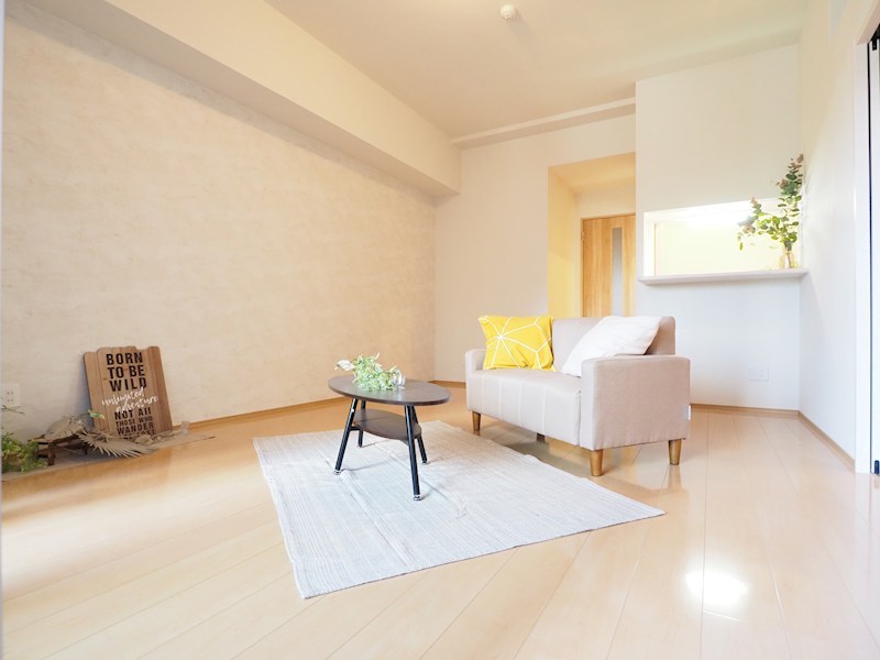 居室・リビング　リビング広々開放的です。