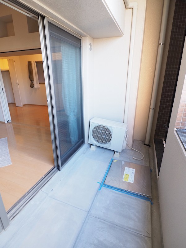 バルコニー　日当たり良好。