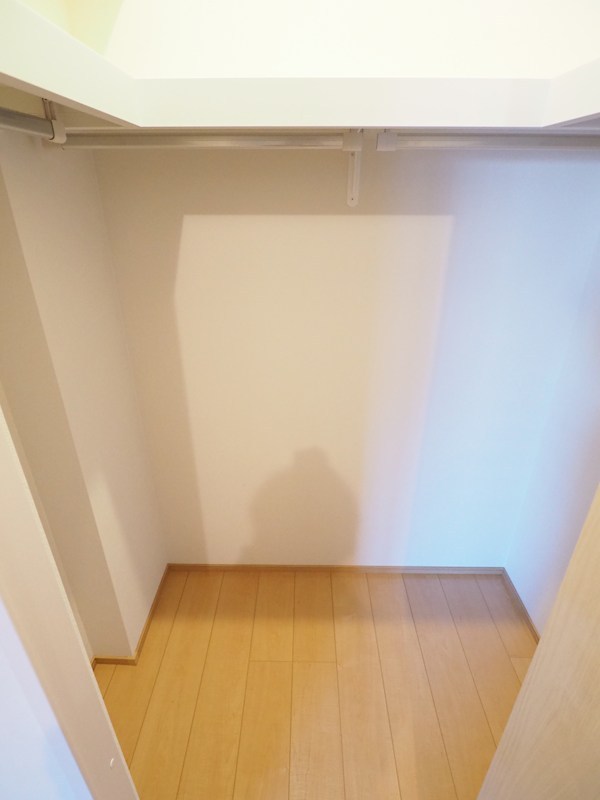 収納　たぷり入るウォークイン収納が魅力的。