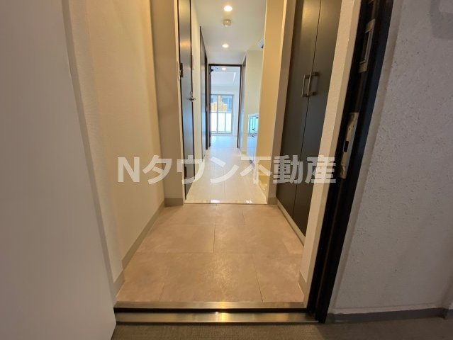 玄関　収納もある玄関です