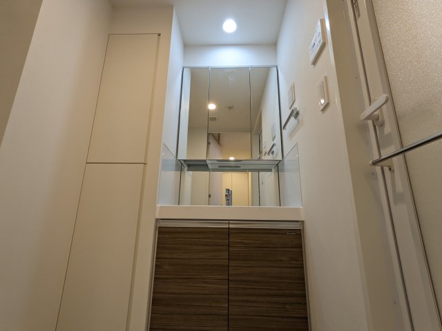 洗面設備　独立洗面化粧台付き