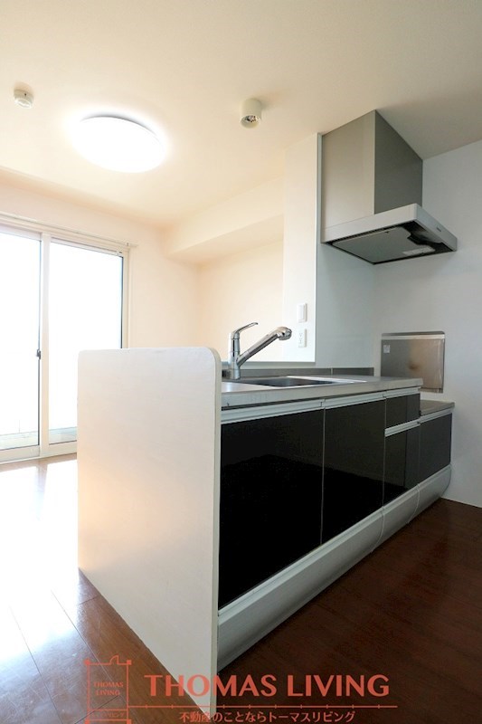 キッチン　写真は別号室です。