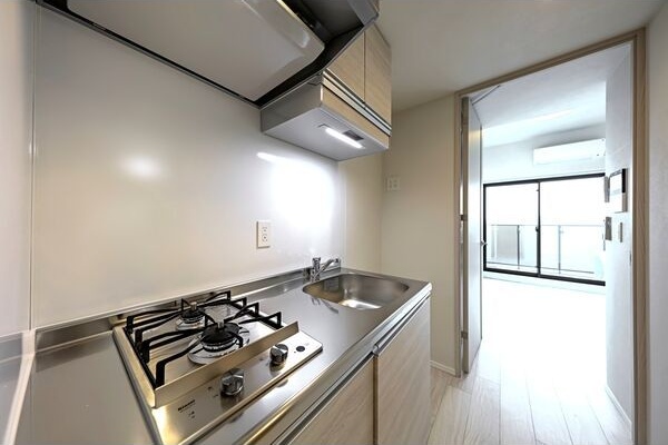 キッチン　1号室の写真です。