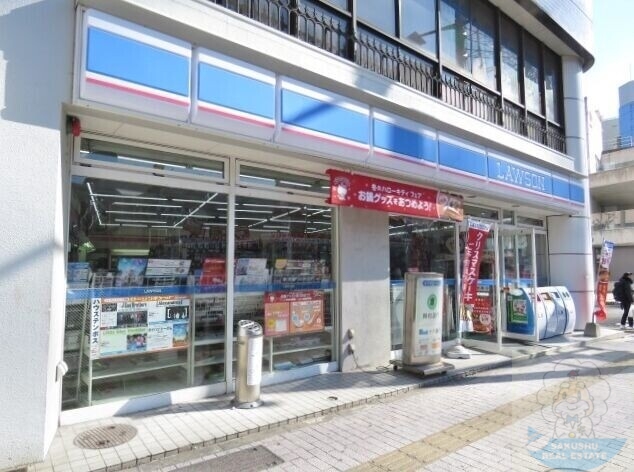 コンビニ　ローソン目覚町店（コンビニ）まで44m