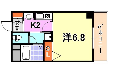 プレサンス神戸みなと元町の間取り写真