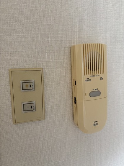 セキュリティ　※別部屋の写真です