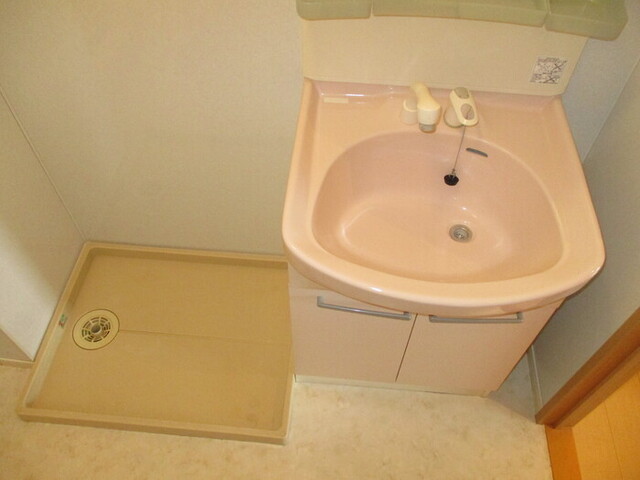 洗面設備　洗髪洗面化粧台、室内洗濯機置場