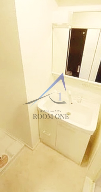 洗面設備　洗面台です。