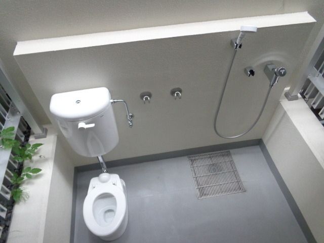 その他　ペットの足洗い場