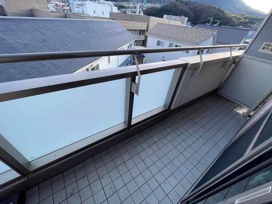 バルコニー　※別部屋の写真です