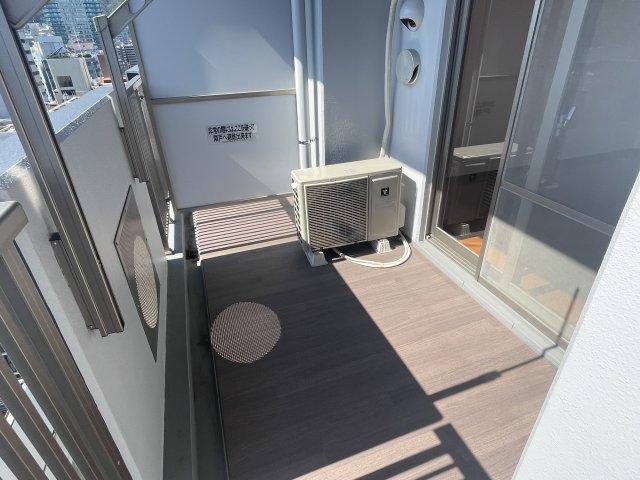 バルコニー　陽当たり良好なバルコニーです