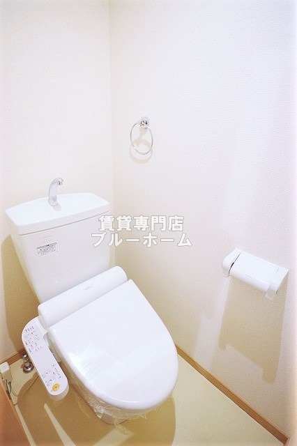 トイレ　温水便座のトイレです！