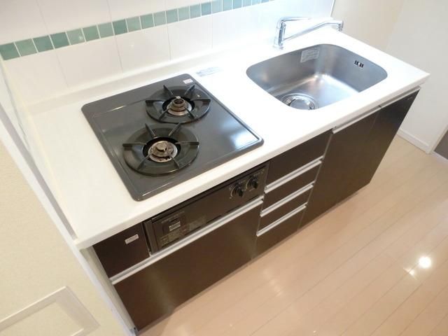 キッチン　☆２口ガスコンロ付キッチン☆