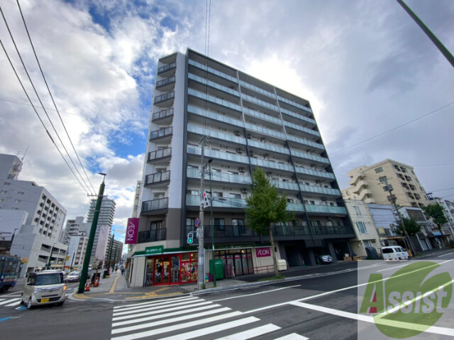 建物外観　札幌市中央区南６条西「グランカーサ南６条」