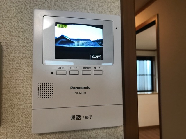 セキュリティ　カメラ付インターホン