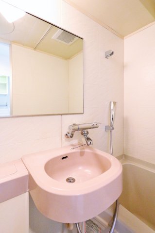 洗面設備　参考写真（同物件別部屋）