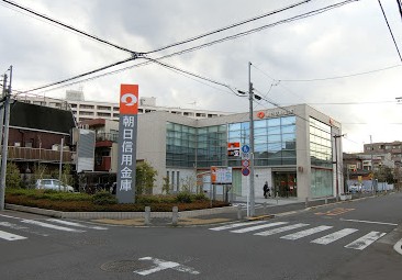 銀行　朝日信用金庫 金町支店（銀行）まで504m