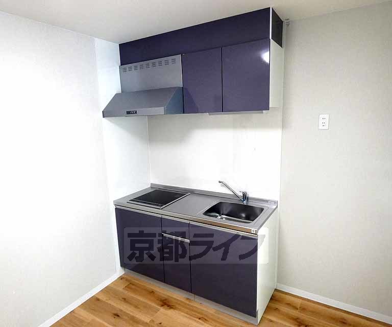 キッチン　２口ＩＨ付きキッチンです。