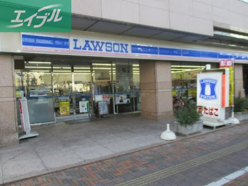 コンビニ　ローソン岡山柳町一丁目店（コンビニ）まで261m