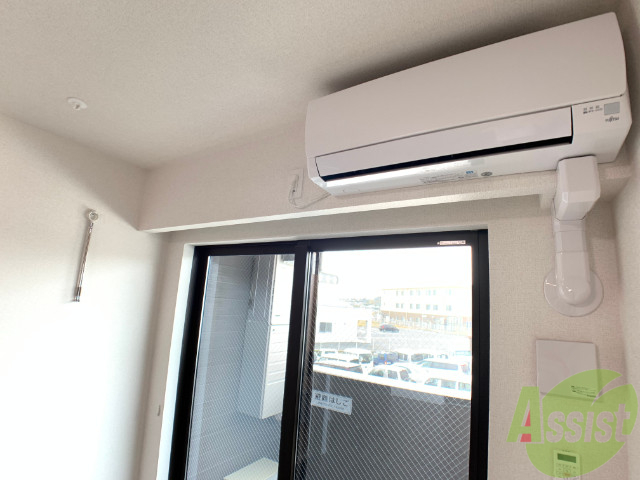 その他設備　エアコンが設置されているので、入居日から利用できます。