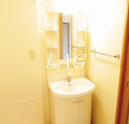 洗面設備　洗面台です。