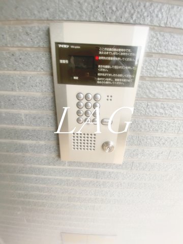 セキュリティ　オートロックです。