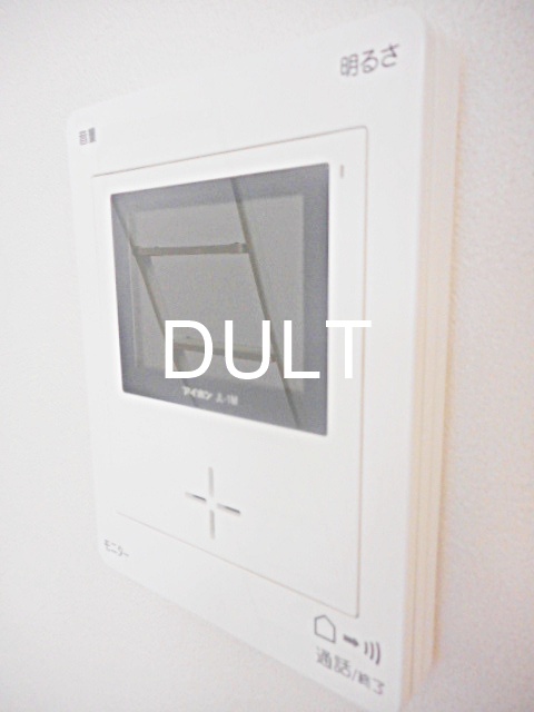 セキュリティ　モニター付きインターホンです。