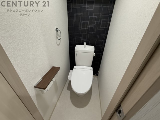 トイレ　ウォシュレット付きのトイレです♪